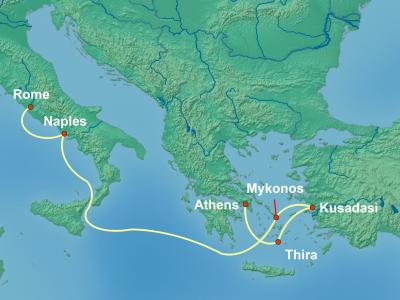 Celebrity Ascent | Greece, Turkey and Italy Cruise | Deal | Costco Travel